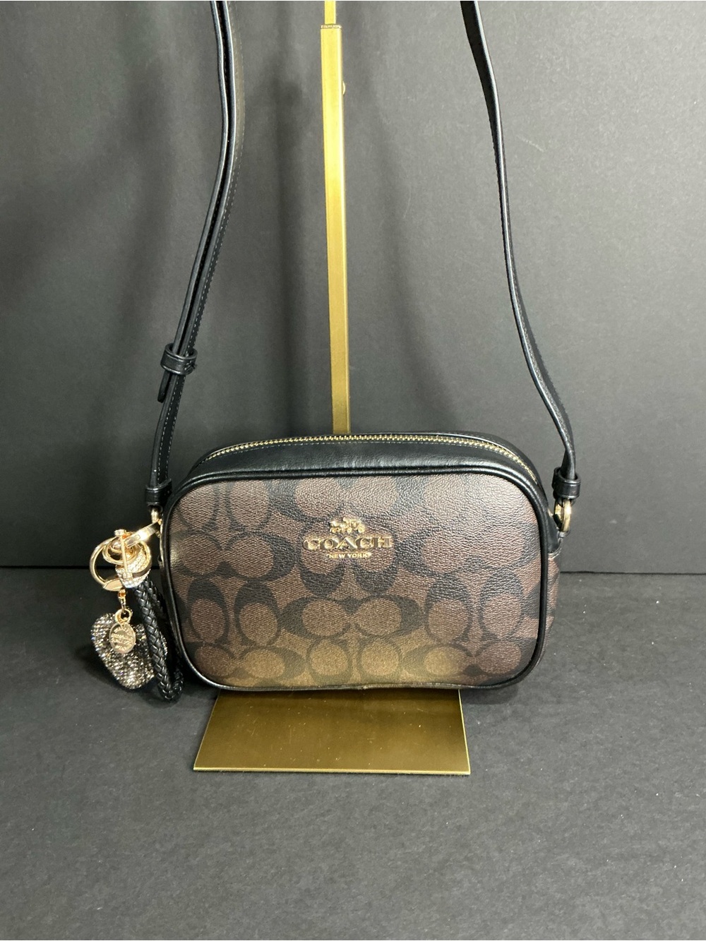 Coach Mini Jamie Camera Bag in Signature Canvas